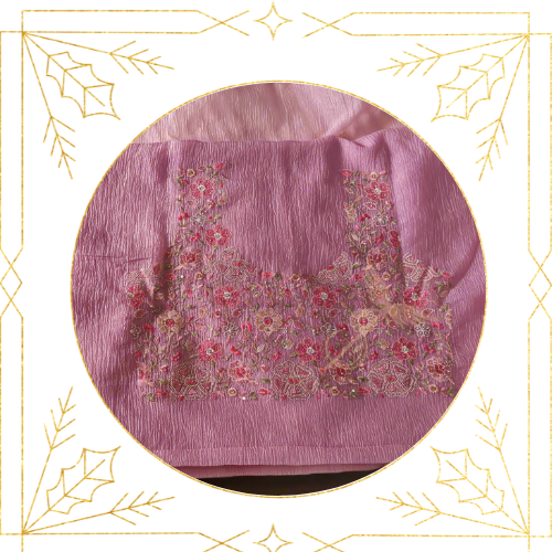 Silk sarees with Designer Unstiched blouse